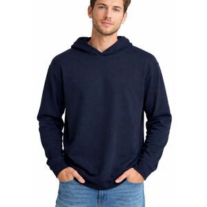 Tyler Boe 100% cotton navy hooded long sleeve size XL